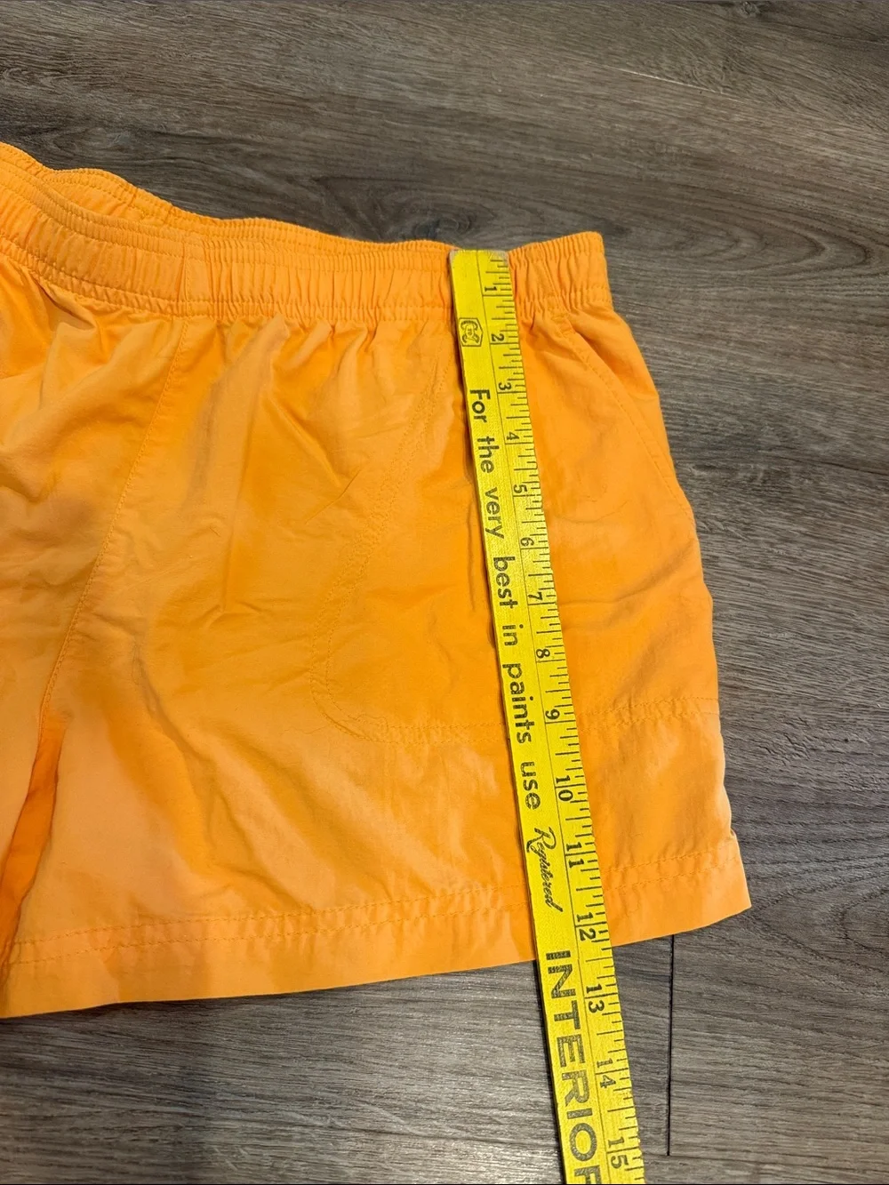 Columbia Sandy River Shorts Womens Size L in Orange Nylon Hiking Athletic